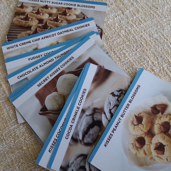 HERSHEY'S Chocolate Tin Box Recipe Card Collection - Picture 8 of 8